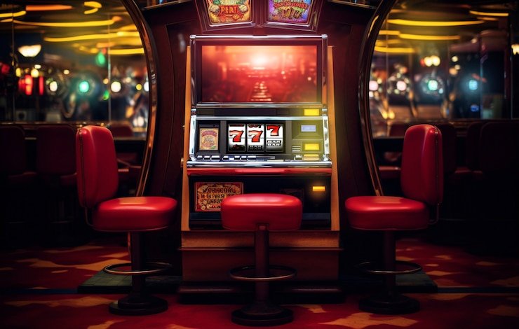 Layar bonus slot dengan fitur putaran gratis dan pengganda di atm88